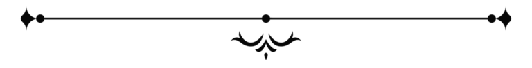 Separator Black Fancy