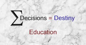 Sum of Our Decisions Education