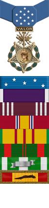 Donald Ray Johnston Medals MOH