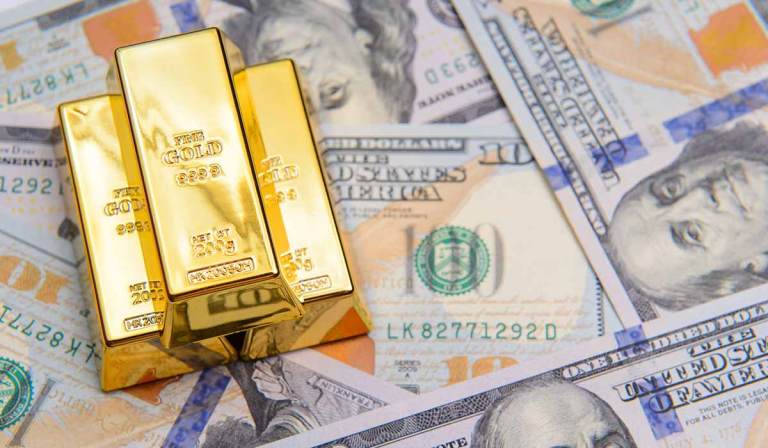 Gold and Dollar