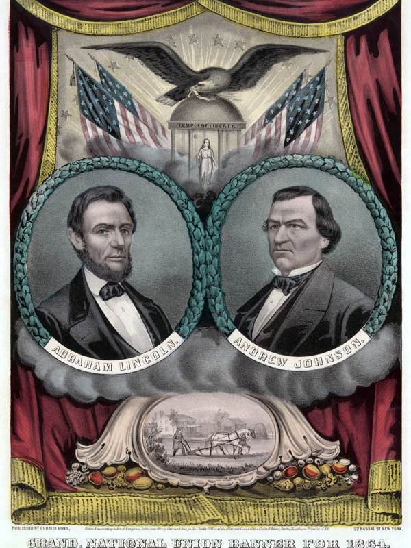 National Union Party 1864 Banner