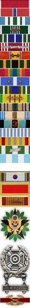 Sergeant Major/Captain Ron Hill Medals
