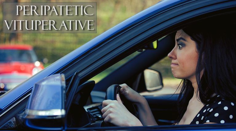 Two Words: Peripatetic & Vituperative