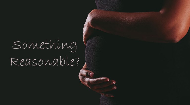 Something Reasonable Pregnant Woman