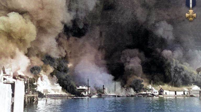 Cavite Navy Yard, Philippines Under Attack