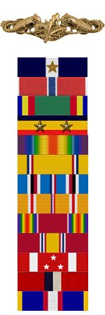 Rear Admiral Richard E Hawes Ribbons