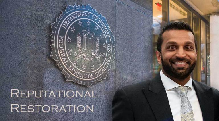 Restoring the FBI's Reputation Kash Patel
