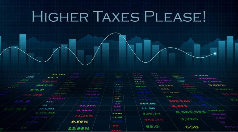 Higher Taxes Please!