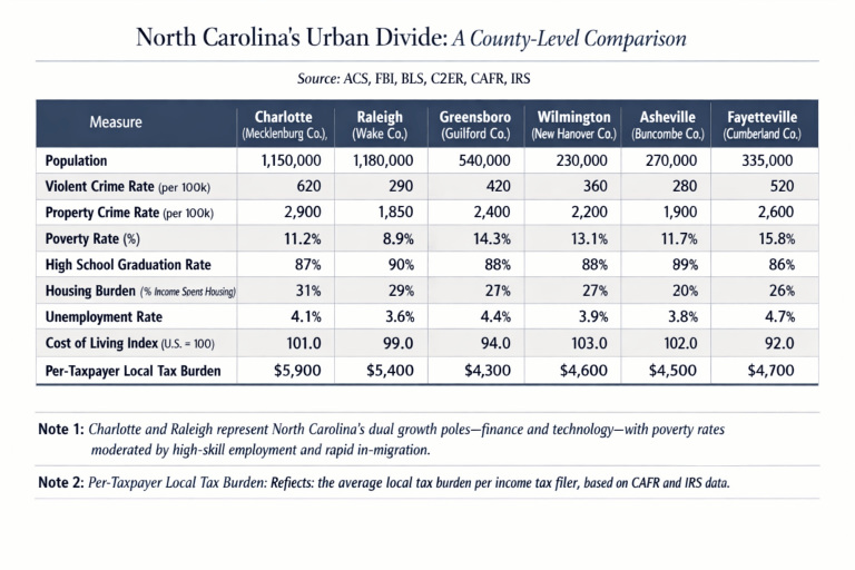 Rebuilding America North Carolina Statistics